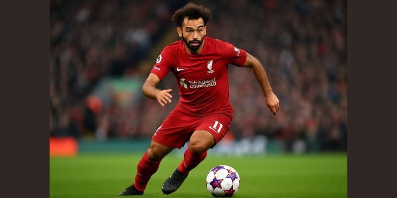 Mohamed Salah – ngôi sao tấn công của Liverpool, luôn nguy hiểm trước Bournemouth